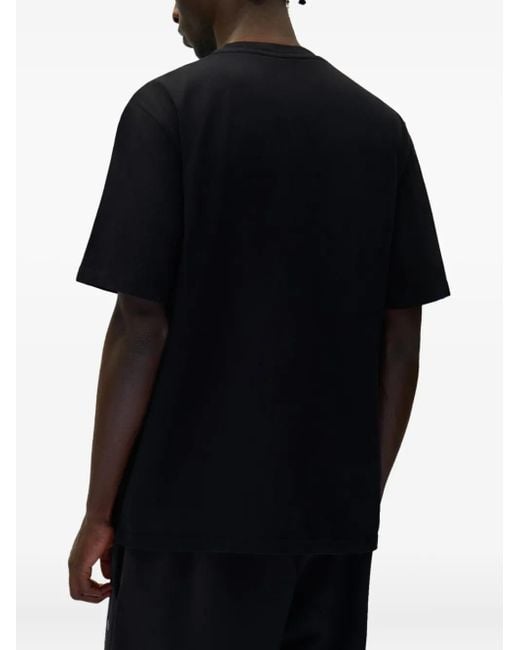 Arte' Black Arte Heart Short-Sleeve T-Shirt for men