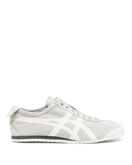 Onitsuka Tiger White Mexico 66 Slip-On Sneakers