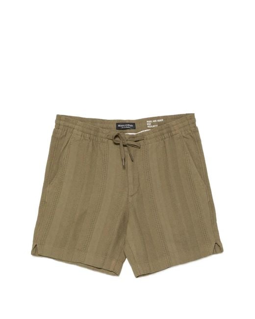 Marc O' Polo Green Arik Shorts for men