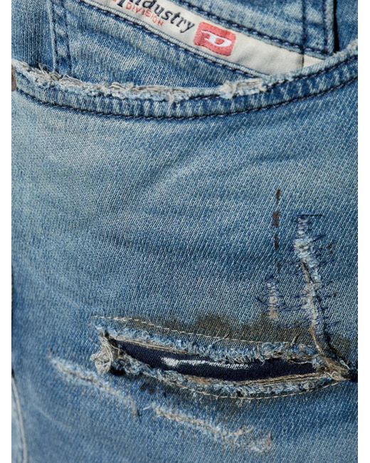 DIESEL Blue D-Krooley-B Jeans for men