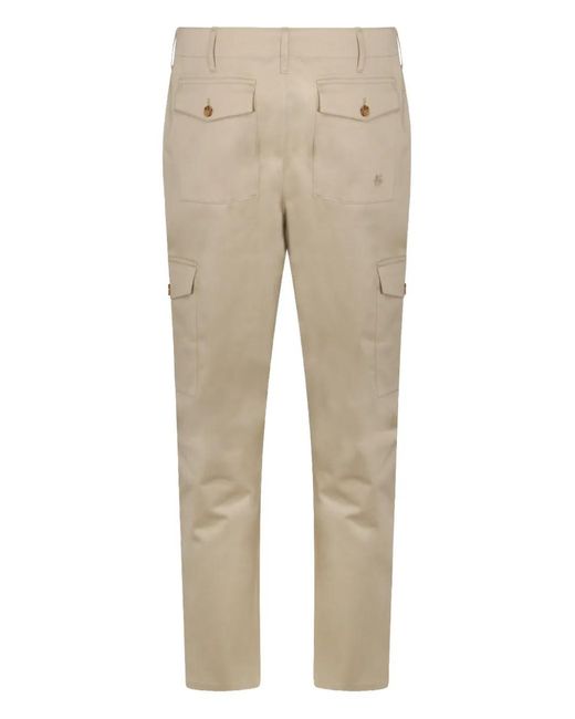 Etro Natural Patch-Pocket Cargo Pants for men