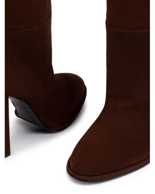 Le Silla Brown 110Mm Elsa Boots