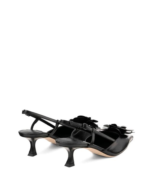 Jimmy Choo Black Mimmi 50 Slingback Pumps