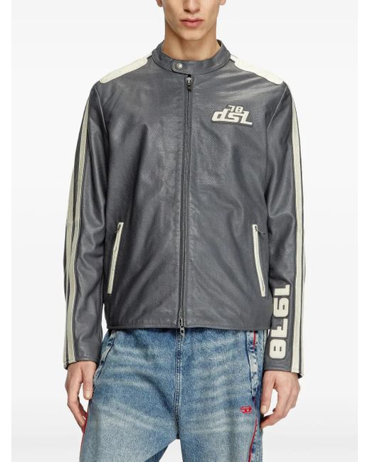 DIESEL Gray L-Pop Jacke