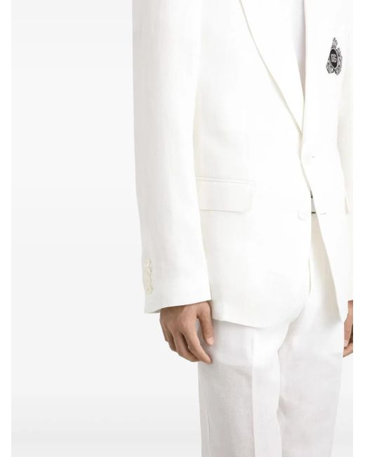 メンズ Dolce & Gabbana ロゴ ジャケット White