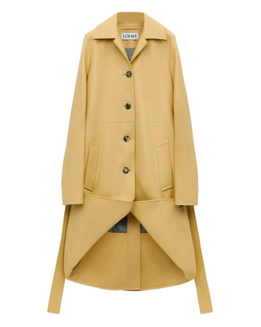 Loewe Yellow Button-Up Coat