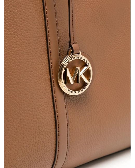 Michael Kors Temple ハンドバッグ L Brown