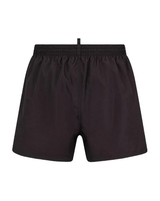 DSquared² Orange Logo Midi Swim Boxers for men
