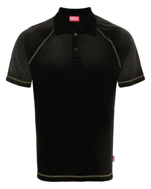 DIESEL T-Rasmith Poloshirt in Black für Herren