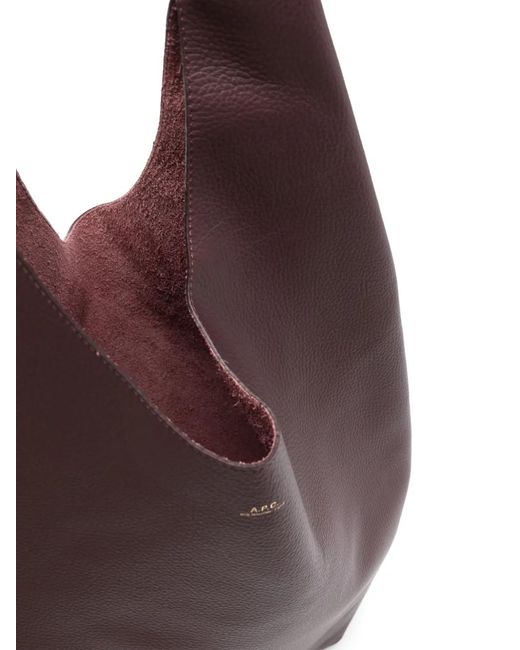 A.P.C. Purple Le Neige Tote Bag