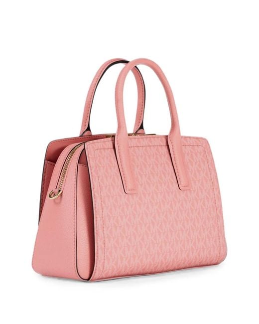 Michael Kors Pink Small Laila Satchel Bag