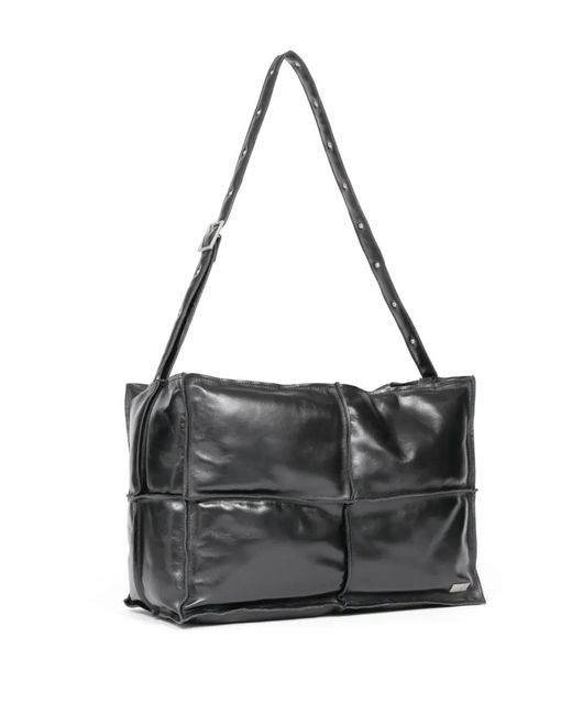 MM6 by Maison Margiela Gray Handbags