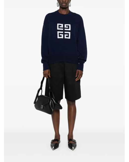 Givenchy Blue Sweaters