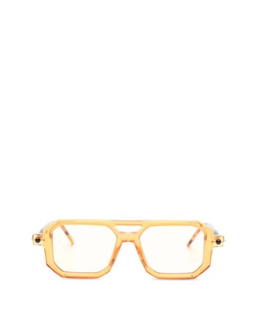 Kuboraum Metallic Maske P8 Geometric-Frame Sunglasses