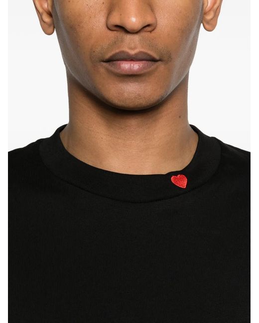 Vision Of Super Black Heart-Detail T-Shirt for men