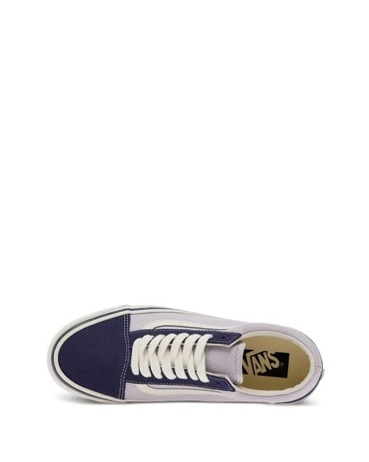 Vans White Old Skool Lx Sneakers