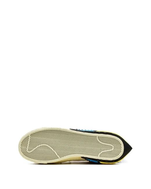 Nike White X Off- Blazer Low Dual-Lacing Sneakers for men