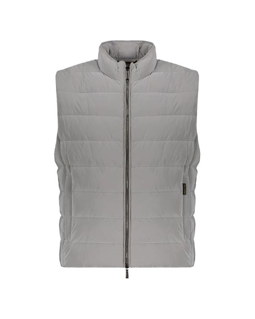 Moorer Gray Oliver-Os Paddedgilet for men