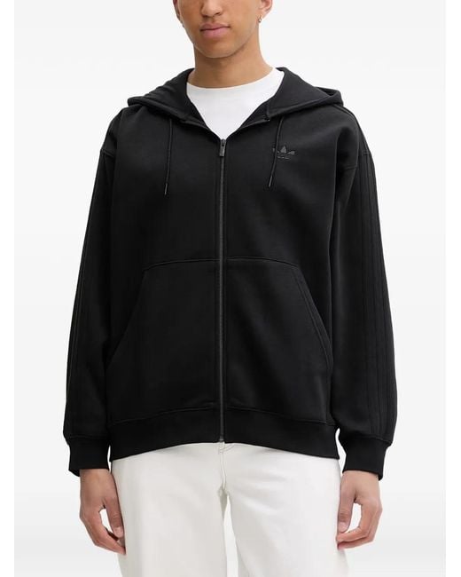 Sudadera Adicolor Oversize Con Capucha Adidas de hombre de color Black