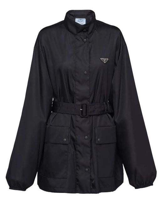 Imperméable En Nylon R Prada en coloris Blue