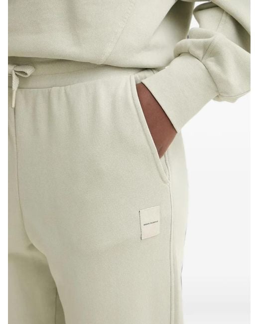ARMANI EXCHANGE Natural Logo-Patch Track Pants