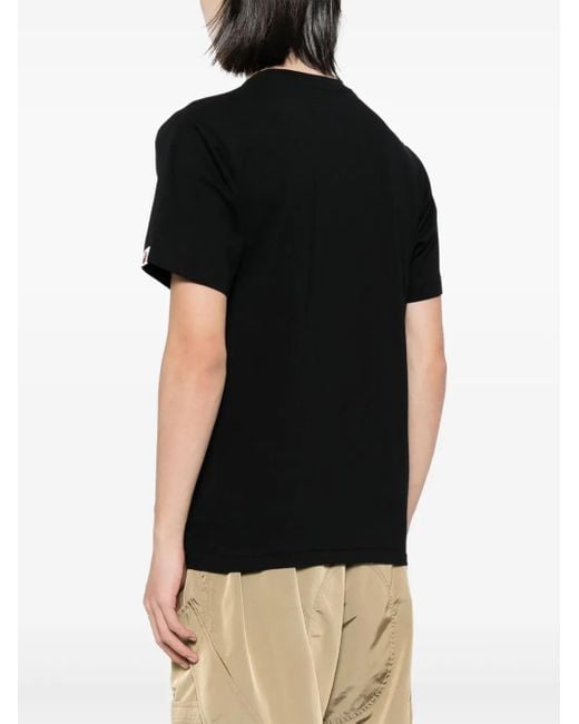 A Bathing Ape Black Logo-Printed T-Shirt for men
