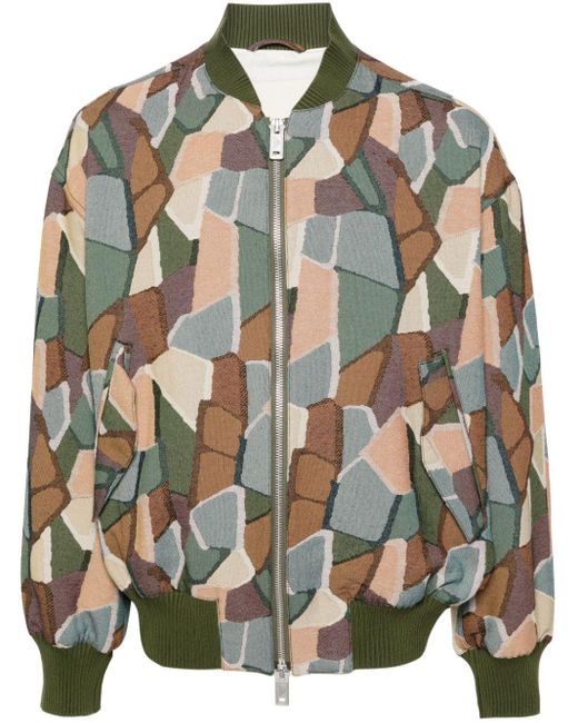 Emporio Armani Green Blouson Jacket for men
