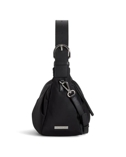Maison Kitsuné Black Bloom Shoulder Bag