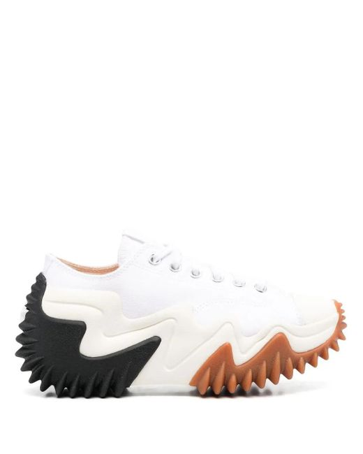 Zapatillas Run Star Motion con plataforma Converse de color White