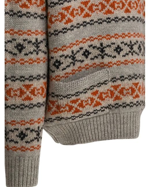 Kapital White Pull À Motif À Poche for men
