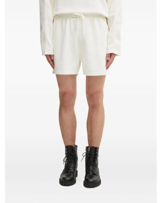 Represent Shorts mit Kordelzug in White für Herren