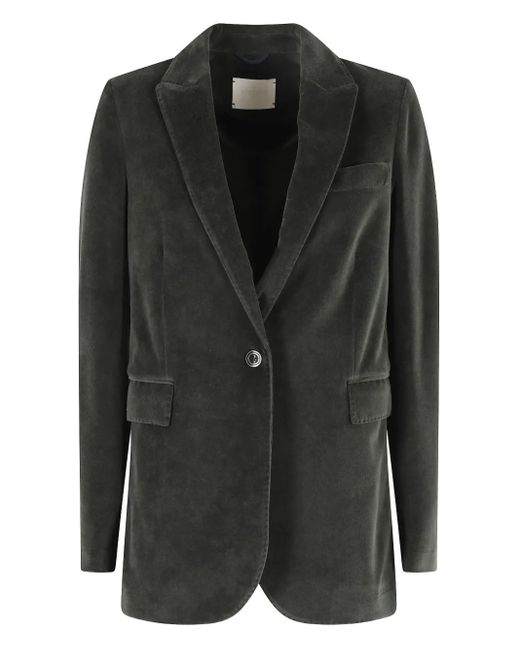 Blazer con botones Circolo 1901 de color Black