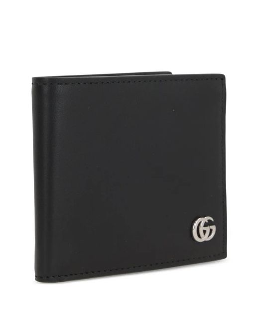 Gucci Black Marmont Bi-Fold Wallet