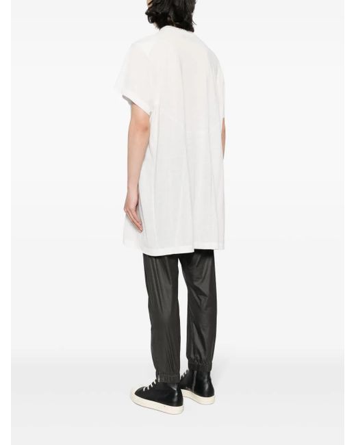 Julius White Fine-Knit Cotton T-Shirt for men