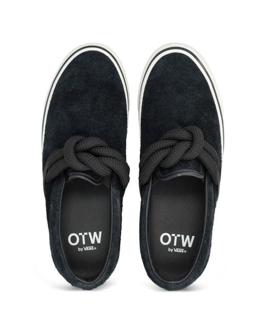 Vans White Otw 98 Knot Slip-On Sneakers