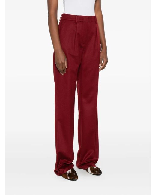 Max Mara Red Camel Pants