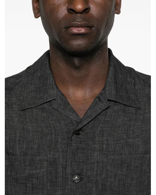 Brunello Cucinelli Black Shirts for men