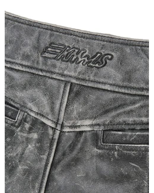 Bermudas Con Efecto Envejecido KNWLS de color Gray