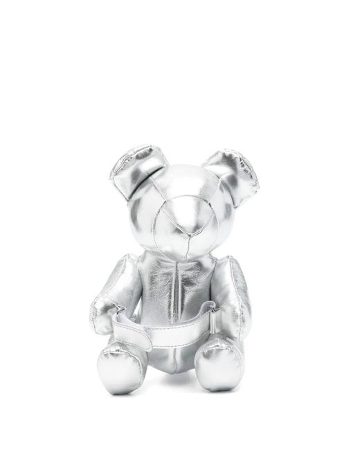 Maison Mihara Yasuhiro White Dolls Bear Tote Bag