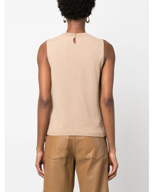 Vanisé Natural Pullunder Aus Kaschmir