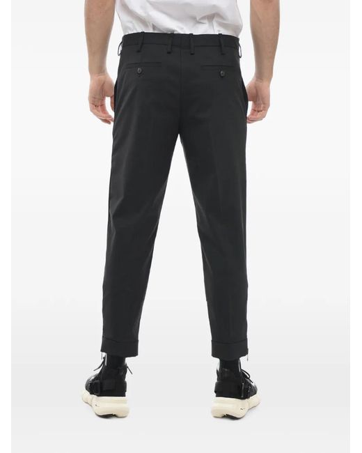 Neil Barrett Black Jamie Slim-Fit Trousers for men