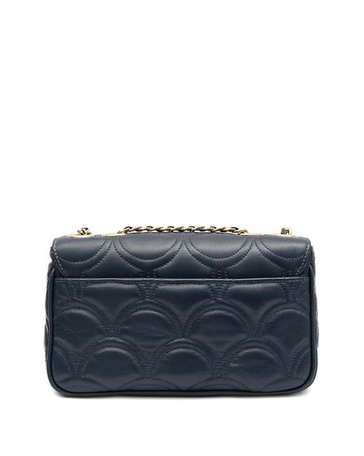 Isla Blue Sirena Quilted Chain Shoulder Bag