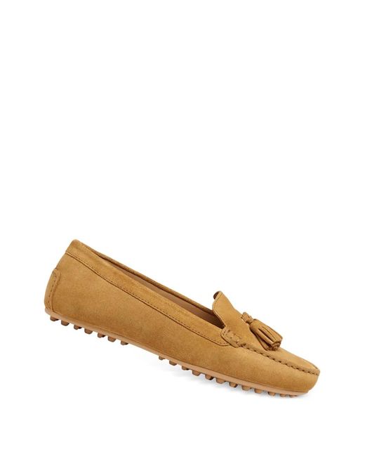 Geox White Kalistena Tassel-Detail Loafers
