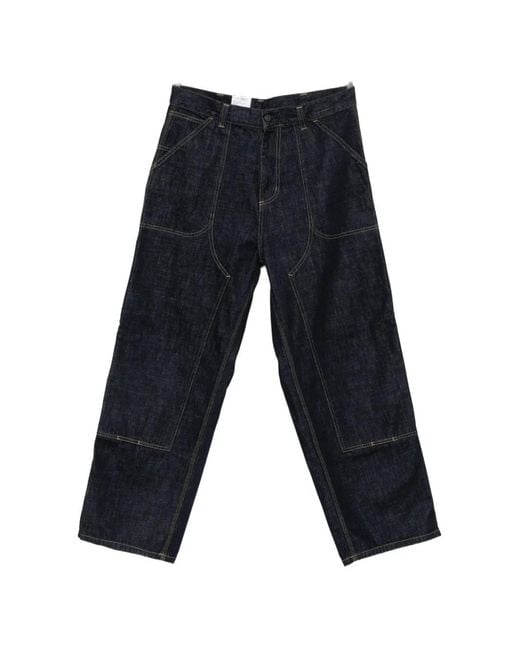 Carhartt Blue Oakland Panelled Jeans for men