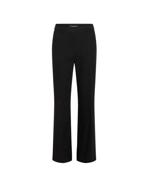 Karl Lagerfeld Broek Met Split in het Black