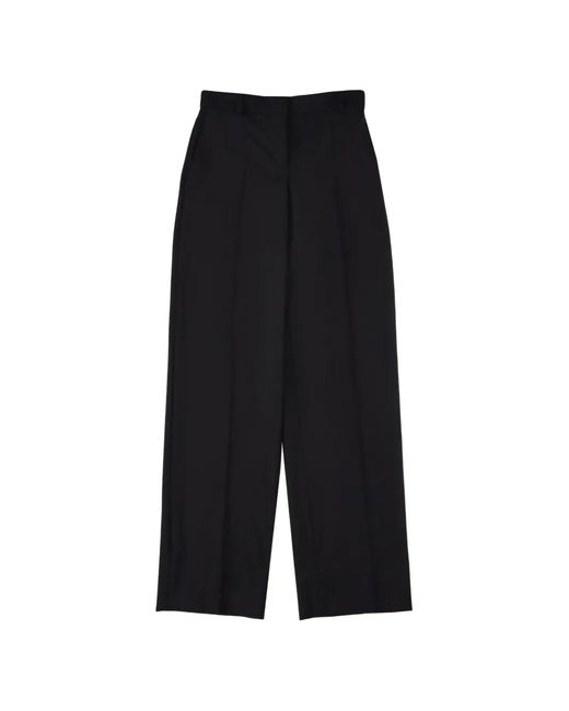 Stella McCartney Black Canvas Tailoring Trousers