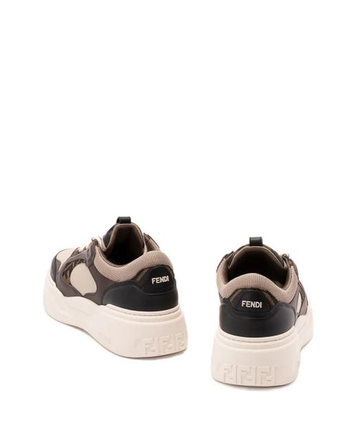 Fendi Natural Sneakers for men