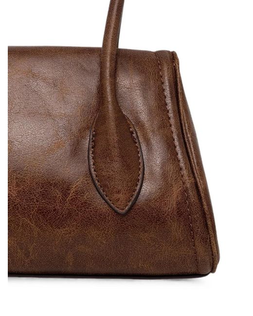 DKNY Brown Amelie Bear-Charm Tote Bag