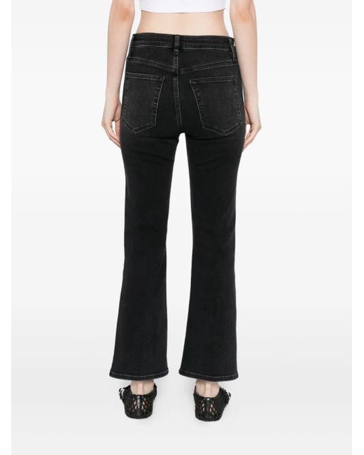 Jean The Reboot Crop FRAME en coloris Black
