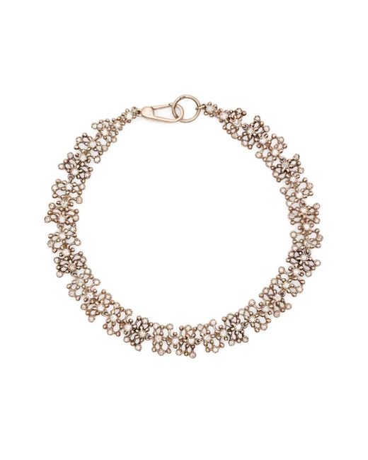 Noghi Metallic 14K Diamond Bracelet